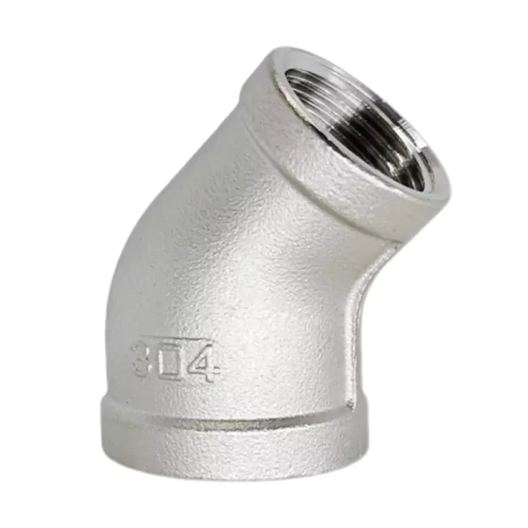 Digrii 45 Kupunguza Kiwiko Cha Kiwiko chenye Threaded za Kike