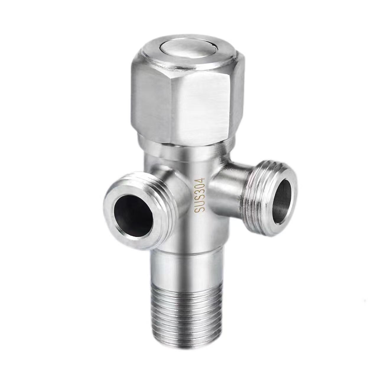 90° Kuchora kwa Waya kwa Valve ya Pembe ya Njia Tatu