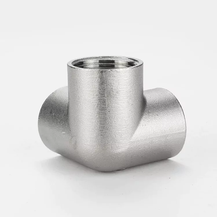 Uwekaji wa Bomba la Tee la 3D la BSP la Chuma cha pua