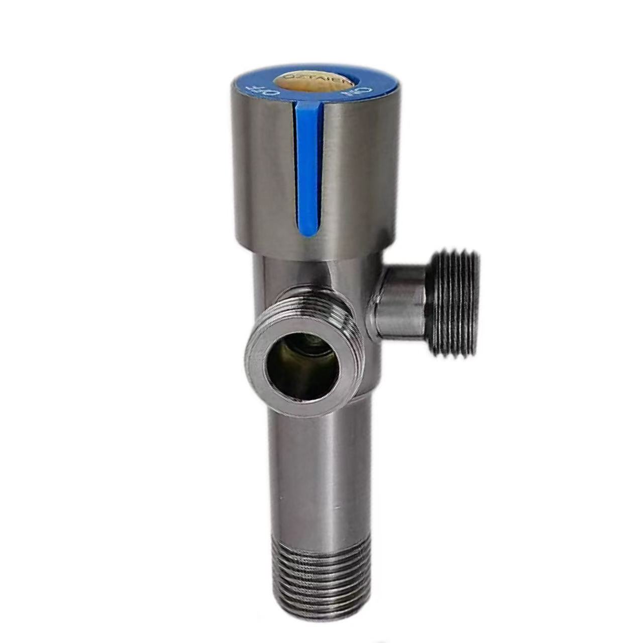 Kupanuliwa kwa Njia Tatu Diverter Valve Moto na Baridi Alama Alama Handle