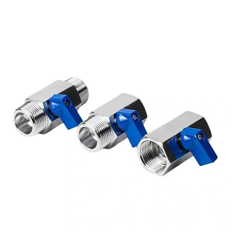 Valve Maalum ya Mpira Ndogo kwa HVAC na Gesi