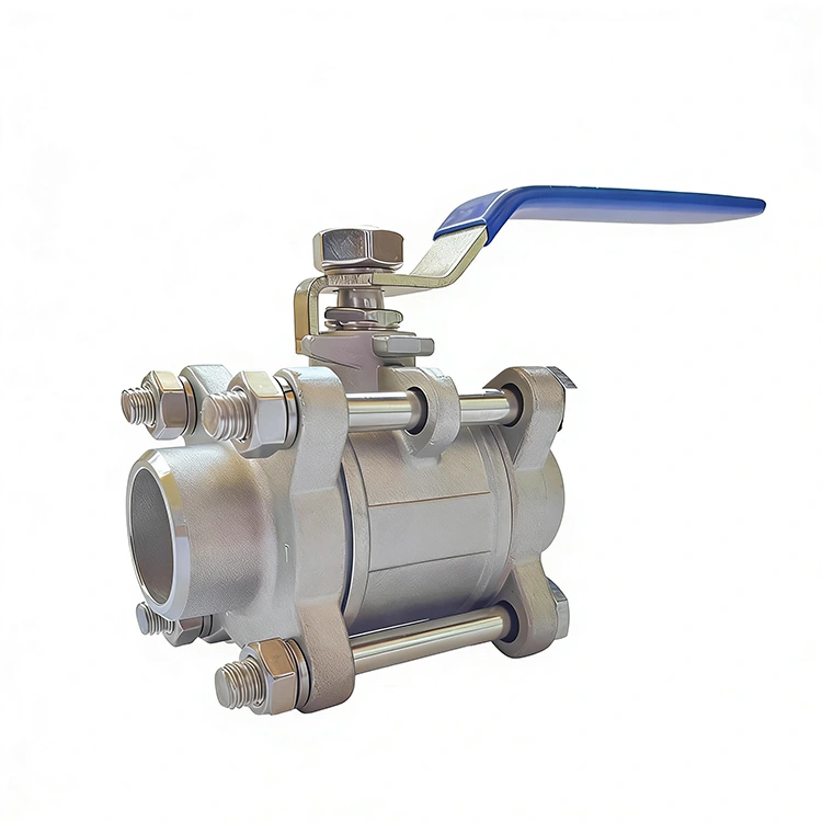 PN16 3PC Soketi Weld Ball Valve