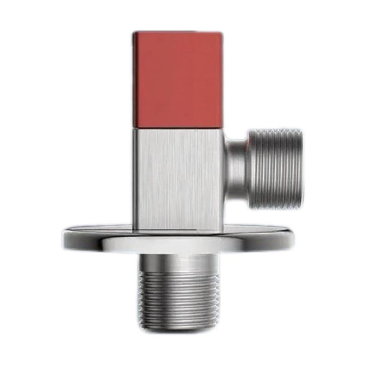 Nyekundu na Bluu Lebo ya Mraba Hushughulikia Valve ya Pembe ya Kuingiza Hita ya Maji ya Hita Nyekundu na Bluu Lebo ya Mraba Hushughulikia Valve ya Pembe ya Kuingiza Hita ya Maji ya Hita