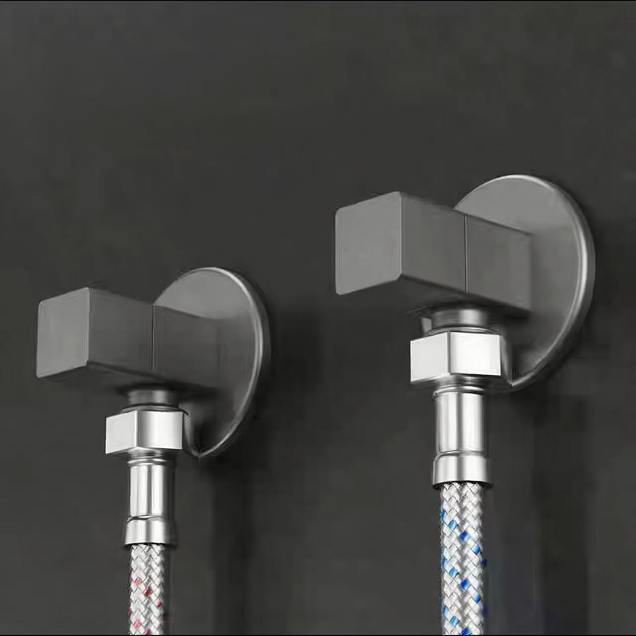 Valve ya Maji ya Bafuni ya Mraba ya Bafuni ya Ulimwenguni