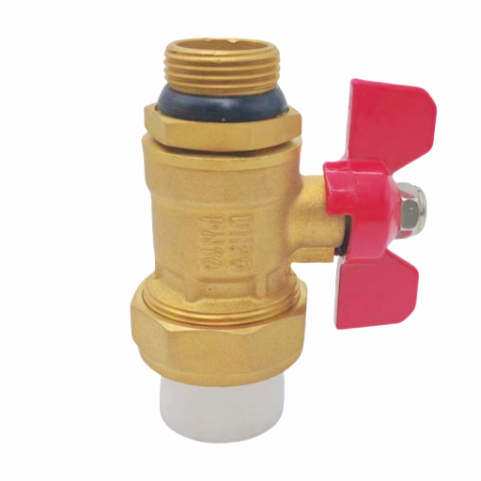 Valve ya Mpira Wima ya PPR25 yenye Thread ya Kiume